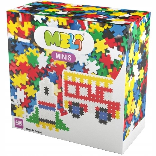KLOCKI KONSTRUKCYJNE Wafle MELI Minis 400 elementów