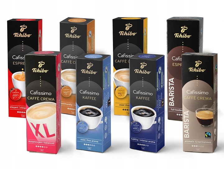 Kawa kapsułki Tchibo Cafissimo 80szt.