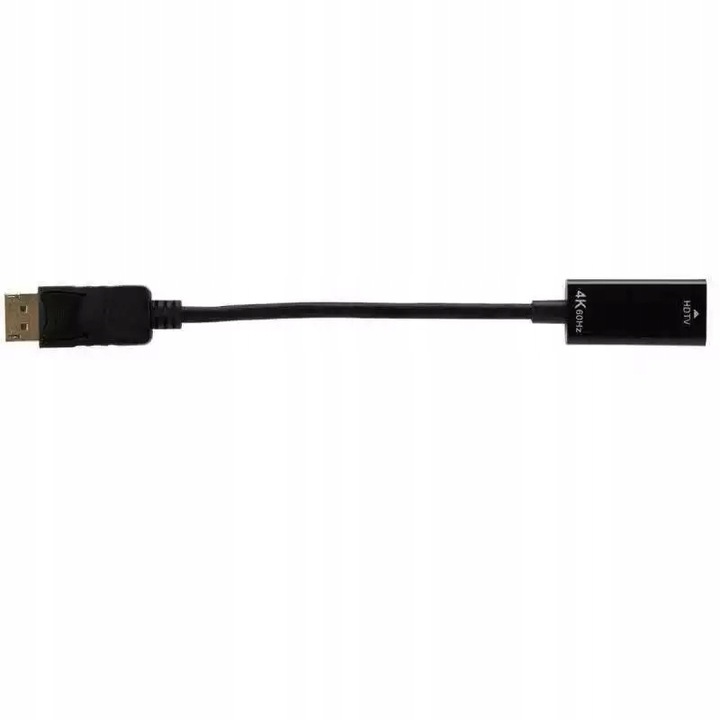 Adapter Kabel Display Port do HDMI 2.0 Przejściówka konwerter DP 4K/60Hz