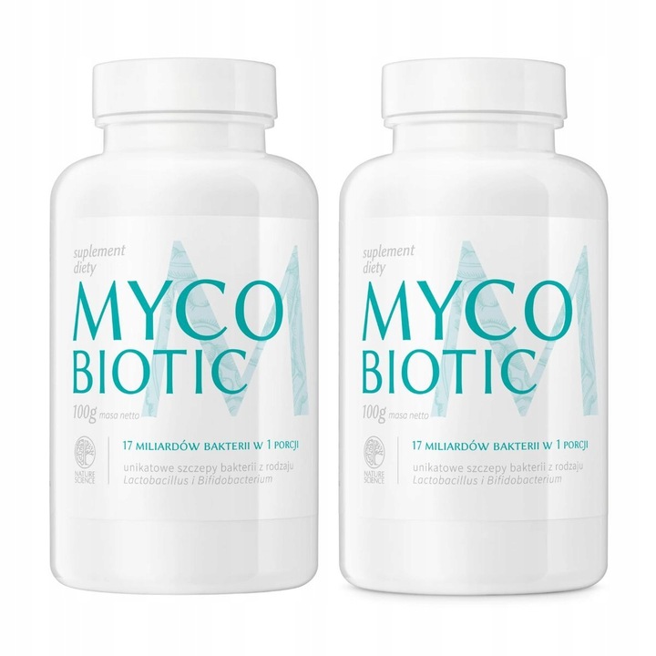 2x Mycobiotic Nature Science probiotyk - 2x100g