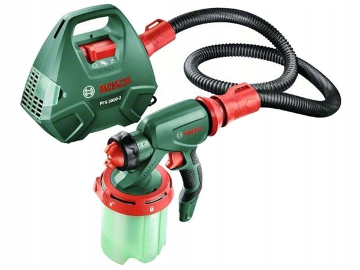 Pistolet malarski natryskowy Bosch 650W SYSTEM DO MALOWANIA do ścian drewna