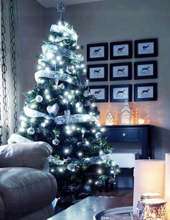 LAMPKI ŚWIĄTECZNE CHOINKOWE NA CHOINKĘ Zewnętrzne Wewnętrzne 500 LED ZIMNE