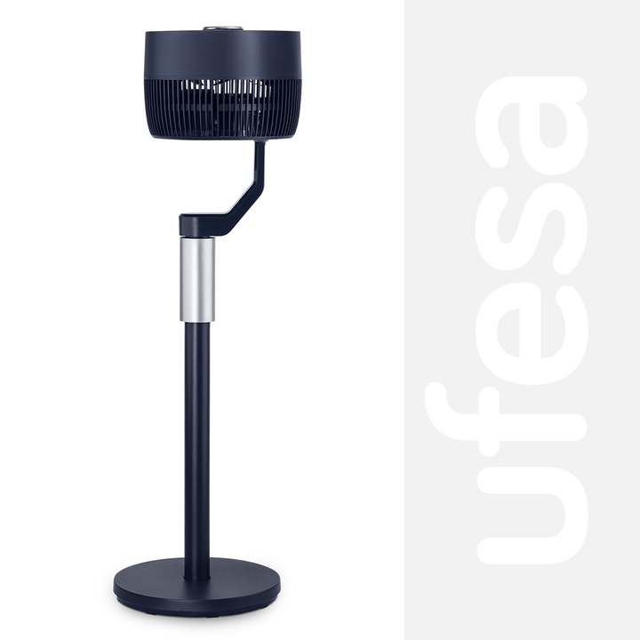 WENTYLATOR STOJĄCY UFESA CYRKULATOR OSCYLACJA 3D 3 TRYBY 70W TIMER PILOT