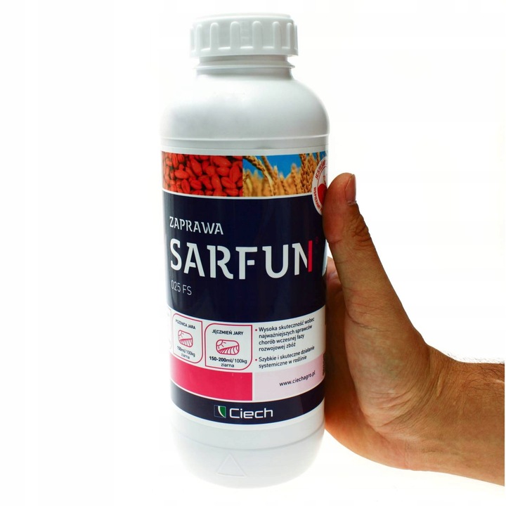 SARFUN 025 FS 1L ZAPRAWA GRZYBOBÓJCZA ZBOŻA + PRIMUS B+ 1L NAWÓZ DONASIENNY