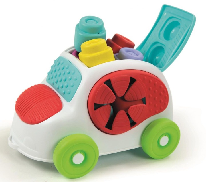 Clemmy. Autko z klockami Clementoni