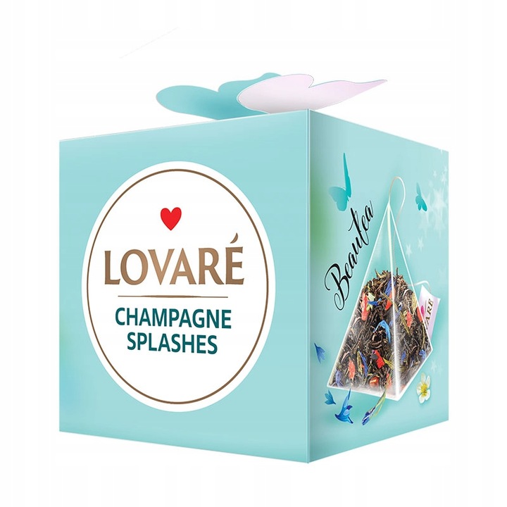 Lovare Butterfly Set Kolekcja Herbat 9 Smaków 45 Piramidek po 2g Prezentowy