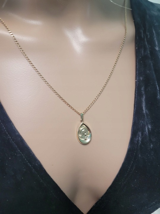 Złoty medalik Próby 585 gr. 0.94