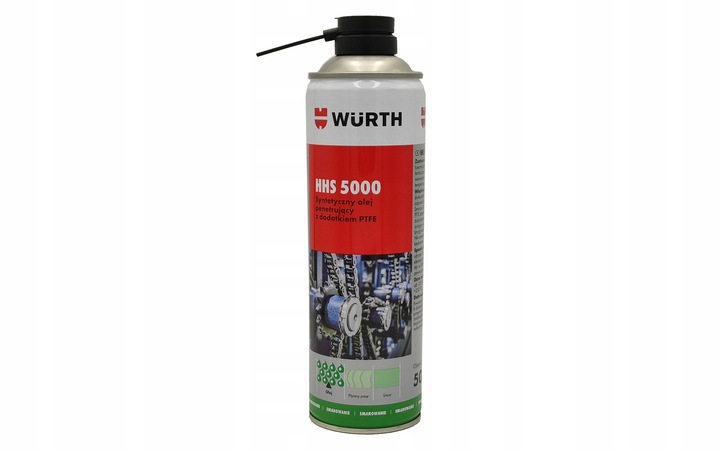 WURTH HHS 5000 SMAR SYNTETYCZNY PENETRUJĄCY Z TEFLONEM PTFE Wszechstronny