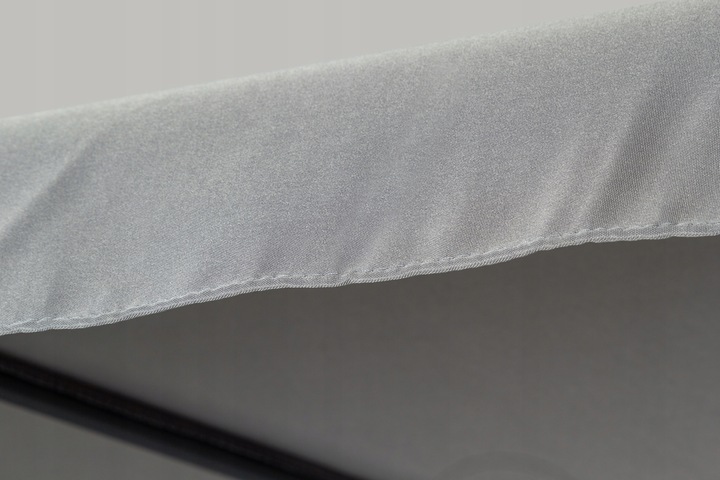 PARASOL OGRODOWY 3.5 M SKŁADANY WERONA DUŻY SZARY