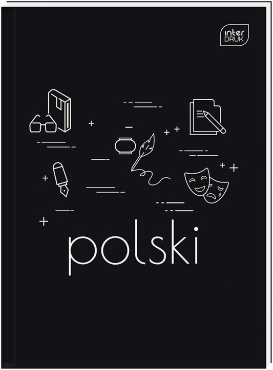 Zestaw 6 x Brulion tematyczny A5 80k zeszyty TWARDA OKŁADKA ze ściągą