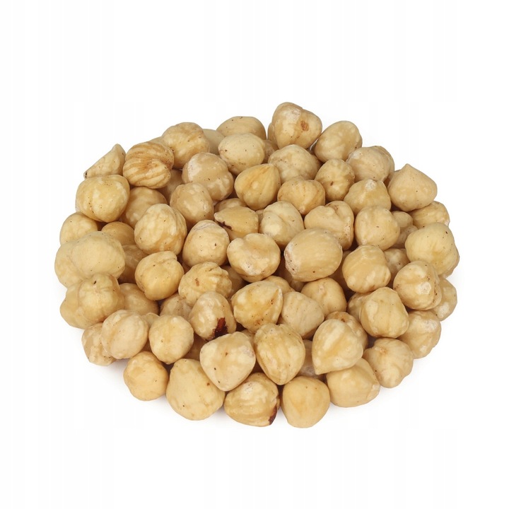 Orzechy Laskowe 1000 g PRAŻONE BLANSZOWANE CAŁE - SUPER JAKOŚĆ 1 kg