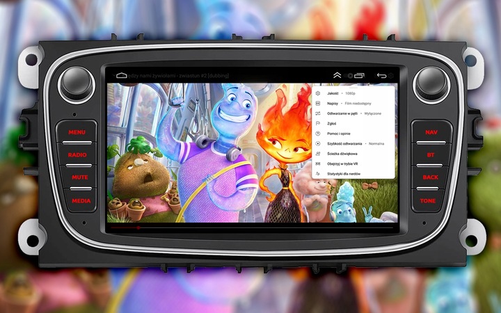 RADIO 7" DO FORD MONDEO FOCUS ANDROID CANBUS