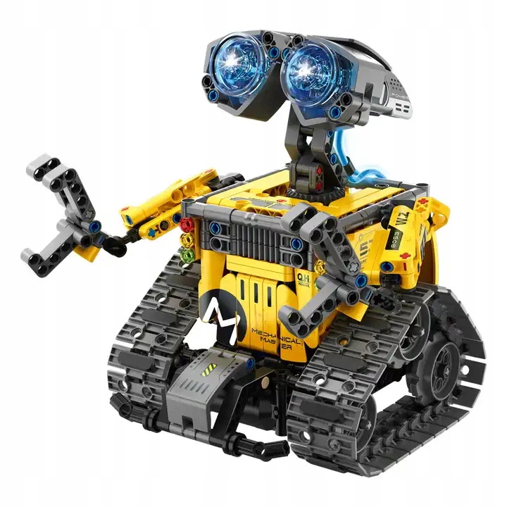 PROGRAMOWALNY ROBOT DUŻY ZESTAW KONSTRUKCYJNY APP I PILOT KONTROLA