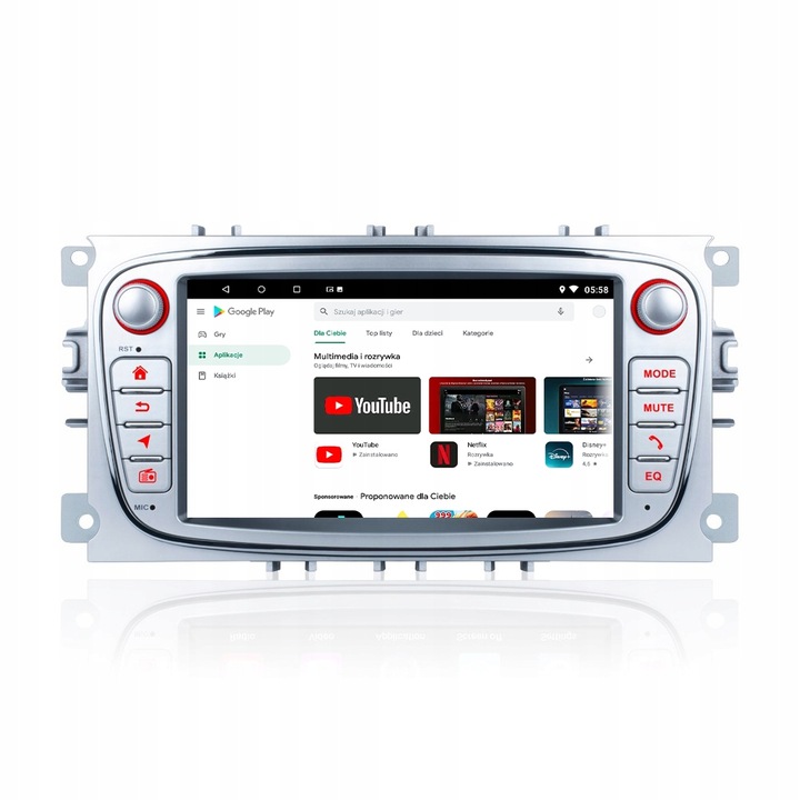 RADIO ANDROID 4GB 64GB FORD MONDEO GALAXY FOCUS C-MAX S-MAX Galaxy II KUGA