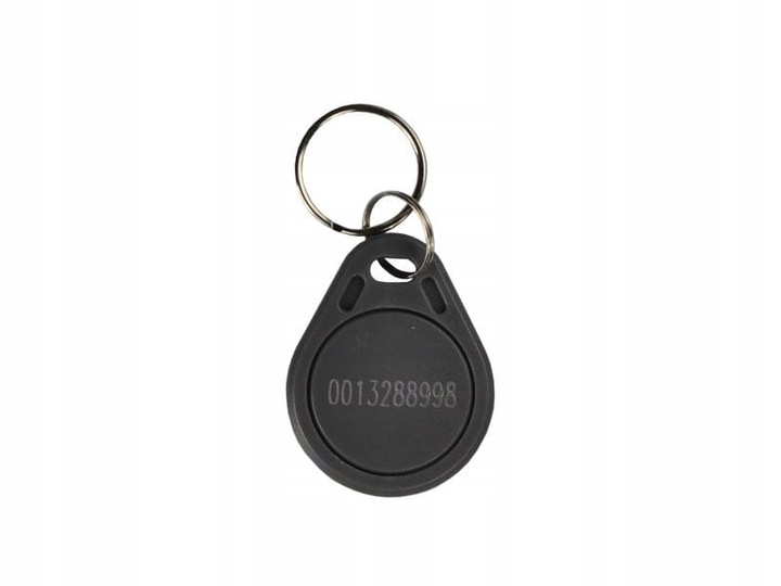 Zestaw 20szt. brelok zbliżeniowy RFID 125kHz szary tag chip czip pastylka