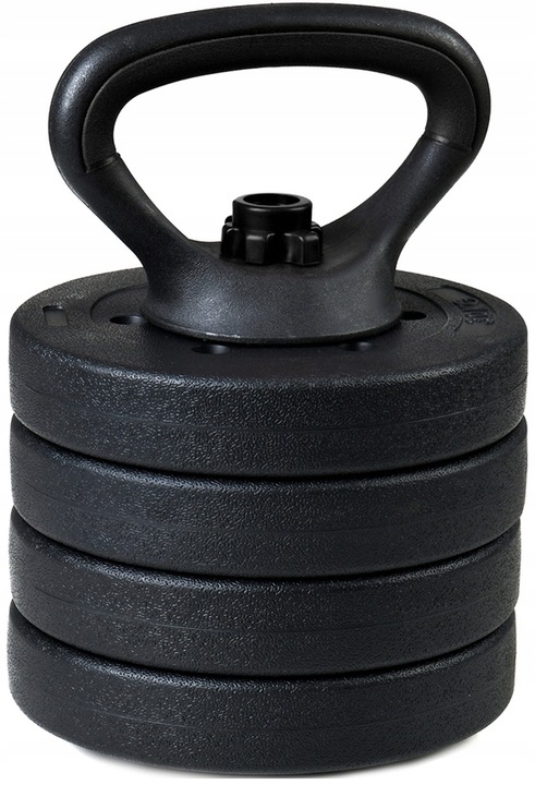 ZESTAW 4w1 HANTLE 2X20KG KETTLE UCHWYTY DO POMPEK