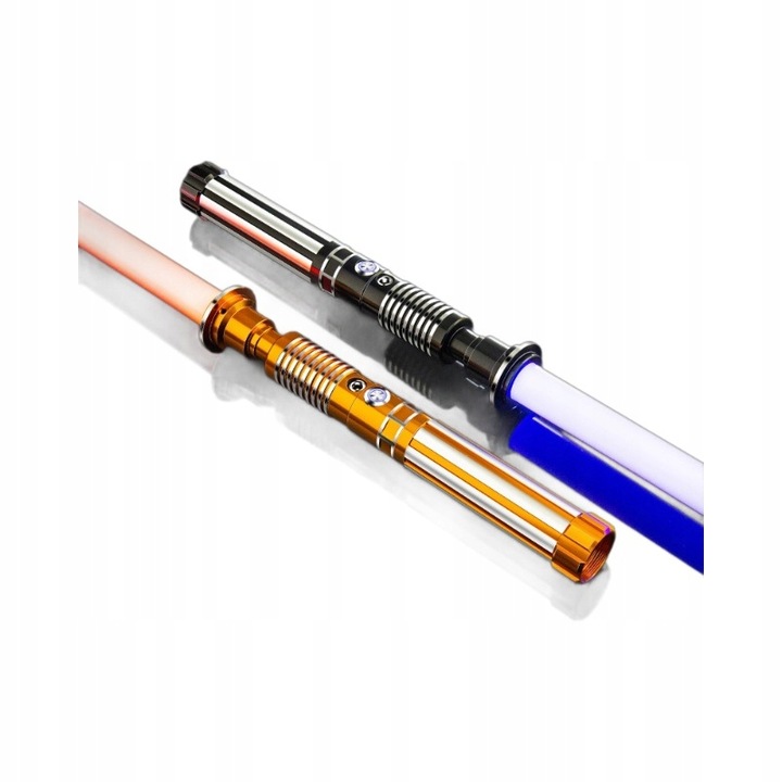 MIECZ ŚWIETLNY ŚWIECĄCY Z DŹWIĘK STAR WARS ZABAWKOWY RGB 16 KOL METAL MIECZ