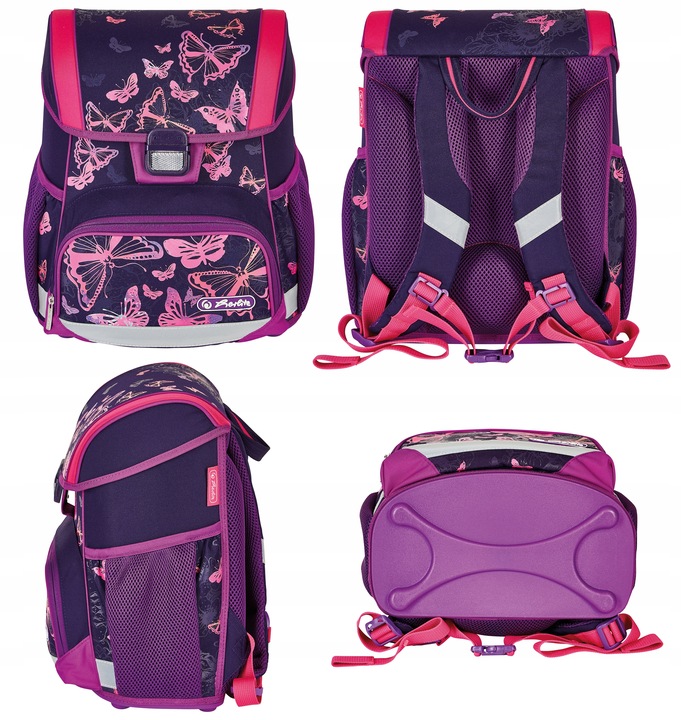 TORNISTER PLECAK SZKOLNY HERLITZ LOOP BUTTERFLIES