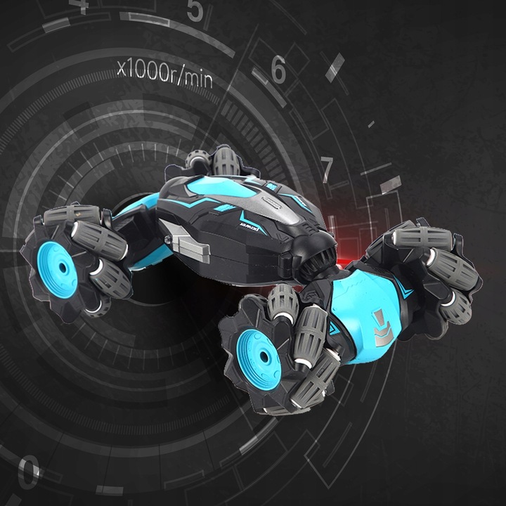 SAMOCHÓD ZDALNIE STEROWANY RC RĘKĄ GESTAMI PILOT AUTO PODŚWIETLENIE LED 4x4