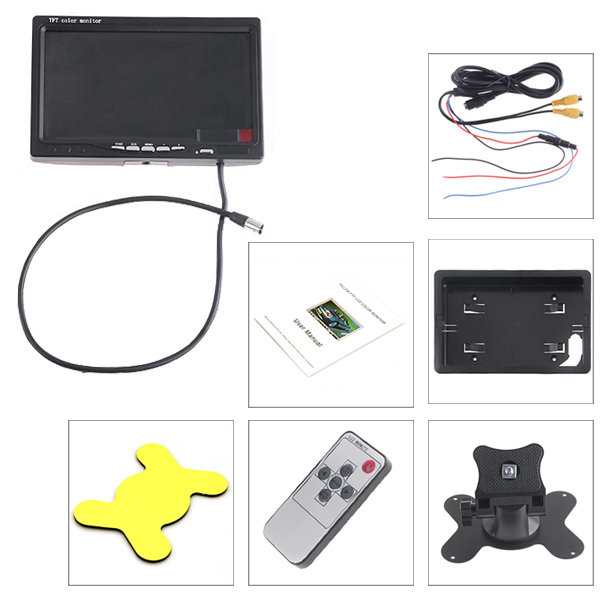 MONITOR 7'' + KAMERA COFANIA BUS 9 IR +10M KABEL