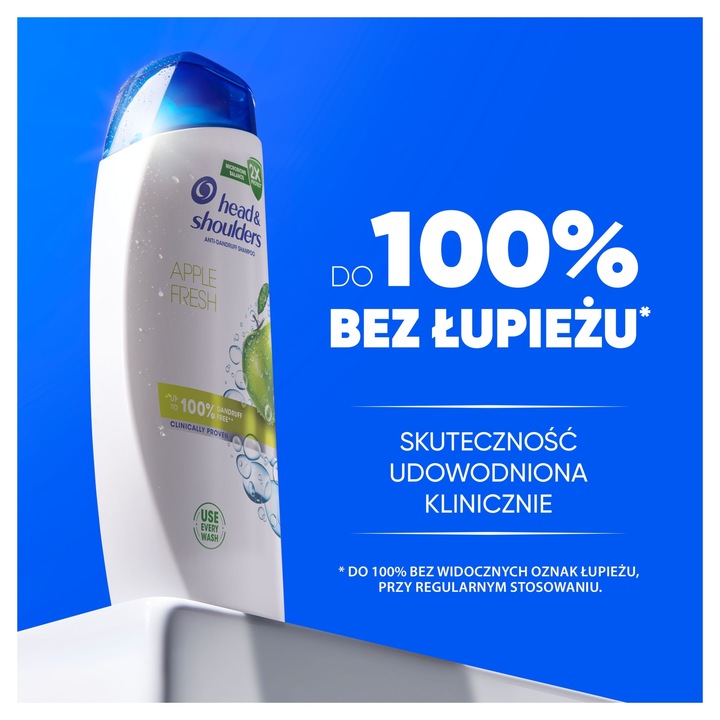 Head & Shoulders Apple Fresh Przeciwłupieżowy szampon do włosów 800ml