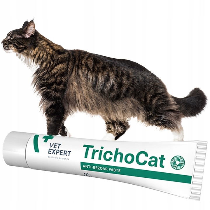Pasta odkłaczająca dla kotów preparat odkłaczanie Vet Expert Trichocat 120g