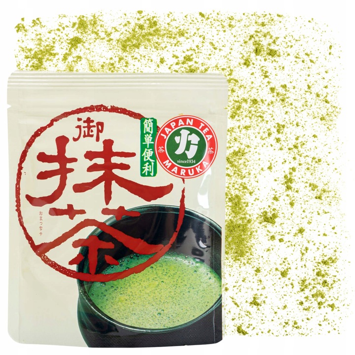MATCHA JAPOŃSKA SHIZOUKA CODZIENNA Maruka 50 g - pakowana w Japonii świeża