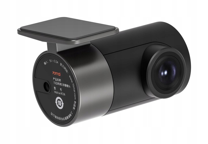 Wideorejestrator 70mai A500S Dash Cam Pro Plus 2.7K/WiFi+ kamera tylna RC06