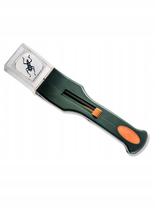 Lupa dla dzieci Carson BugView One Hand 5x Bug Catche - zielona