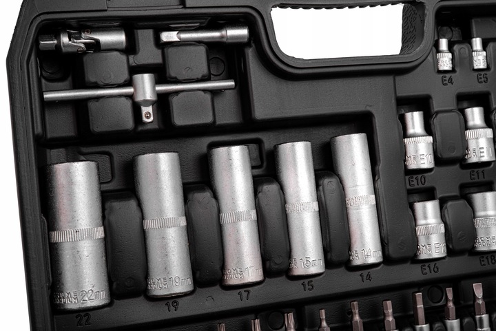 ZESTAW KLUCZY NASADOWYCH KLUCZE NASADOWE TORX 108