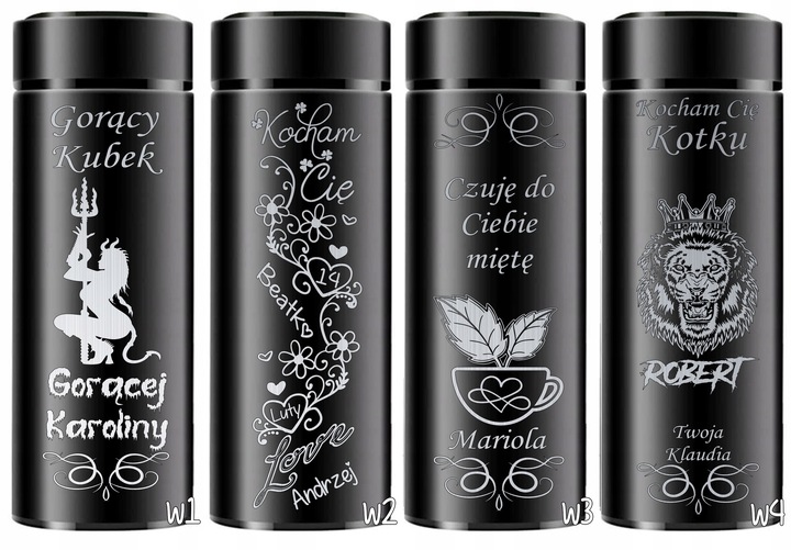 KUBEK TERMICZNY TERMOS PREZENT na Walentynki dla niej niego Dzień Kobiet
