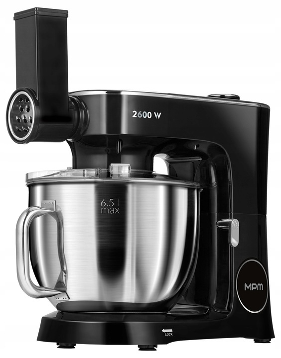 Robot planetarny kuchenny mikser szatkowanie 3w1 mocny 2600W MPM MRK-26