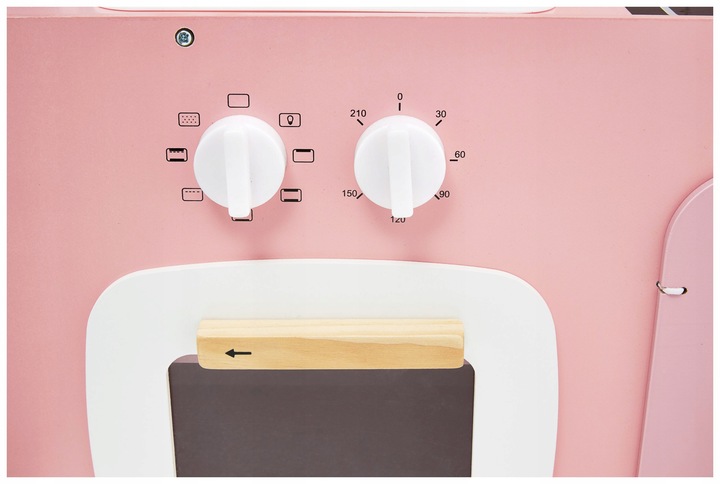 Kuchnia dziecięca ORYGINALNA Mamabrum Kuchnia RETRO + FARTUSZEK I AKCESORIA