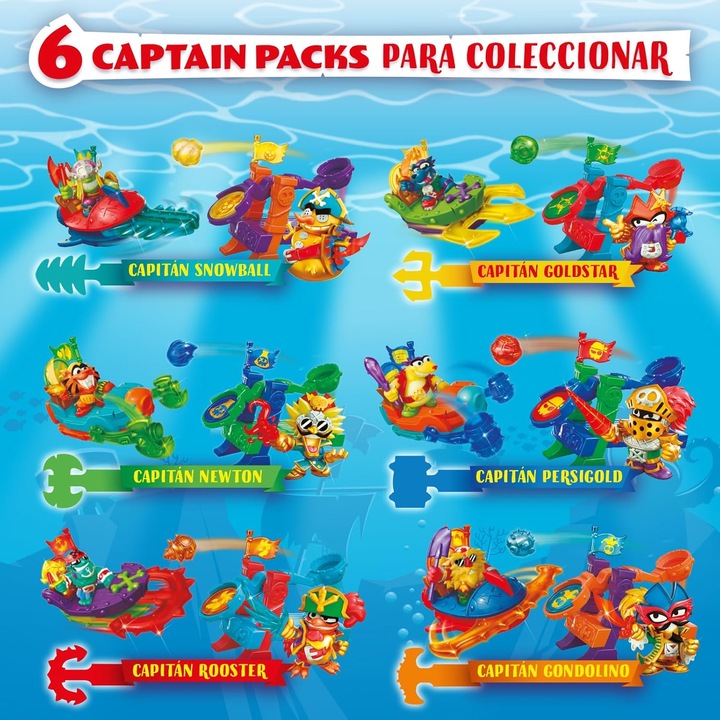 PIRATIX Shark Treasure Capitain Pack 7027