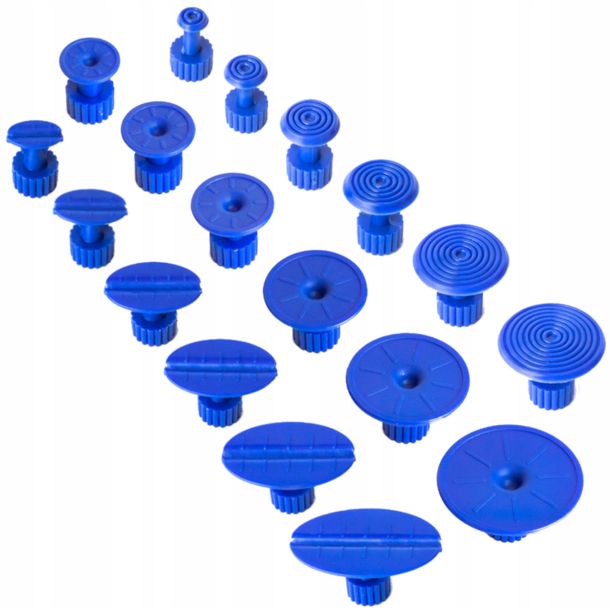 ZESTAW DO WYCIĄGANIA USUWANIA WGNIECEŃ W KAROSERII PULLER + 18 GRZYBKÓW