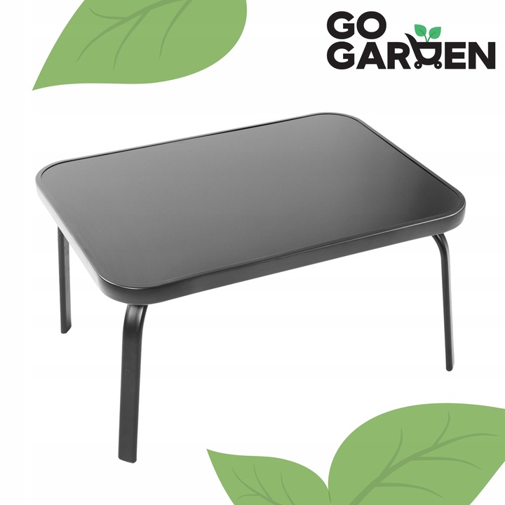 MEBLE OGRODOWE ZESTAW MEBLI OGRODOWYCH KOMPLET METALOWE 2 KRZESŁO SOFA STÓŁ