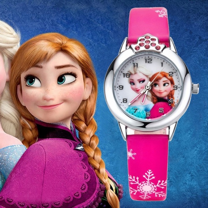 zegarek dziecięcy FROZEN ELSA dla dziewczynki dzieci dziecka KRAINA LODU