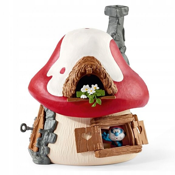 Schleich Smerfy - Domek Smerfów z figurkami 20803
