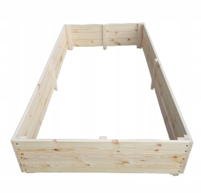 WARZYWNIAK ZIELNIK INSPEKT SKRZYNIA 120x80x30 EKO DREWNIANY WYSOKI