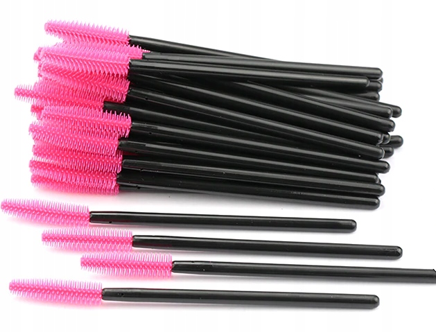 Szczoteczka Do Rzęs Brwi Spiralka Jednorazowe 50sz