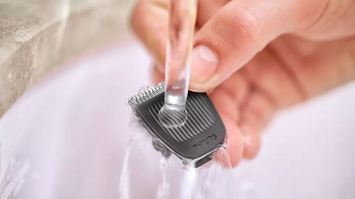 MASZYNKA GOLARKA PHILIPS DO WŁOSÓW ZAROSTU BRODY TRYMER BEZPRZEWODOWY +ETUI