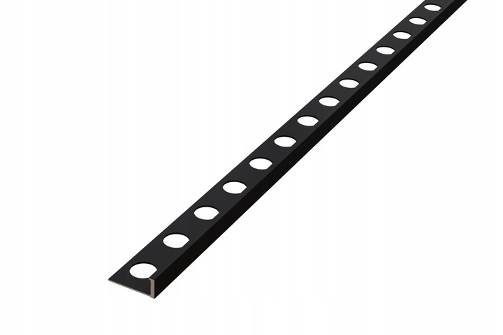 PROFIL ALUMINIOWY LICOWY CZARNY MAT 12 mm x 270 cm