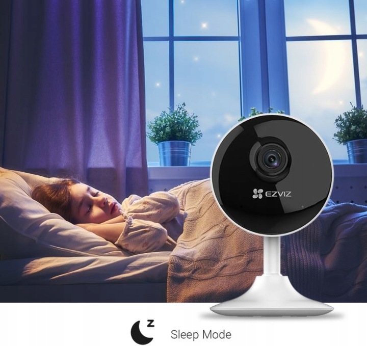 Kamera WiFi C1C-B EZVIZ FHD Mikrofon Głośnik Wewnętrzna magnetyczna