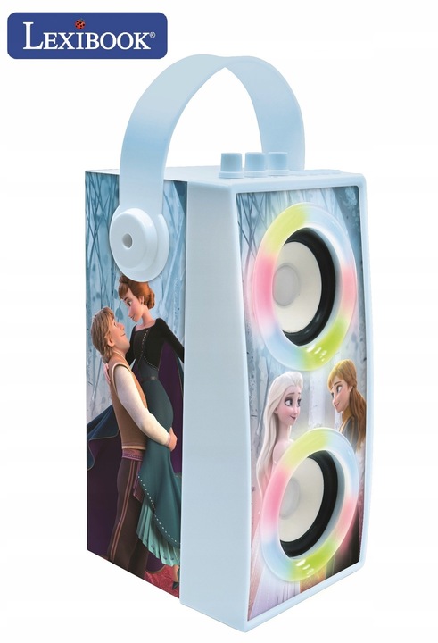 Kraina Lodu 2 Głośnik Karaoke LED Mic Bluetooth
