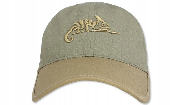 Czapka z Daszkiem HELIKON LOGO Bejsbolówka Regulowana Adaptive Green/Coyote