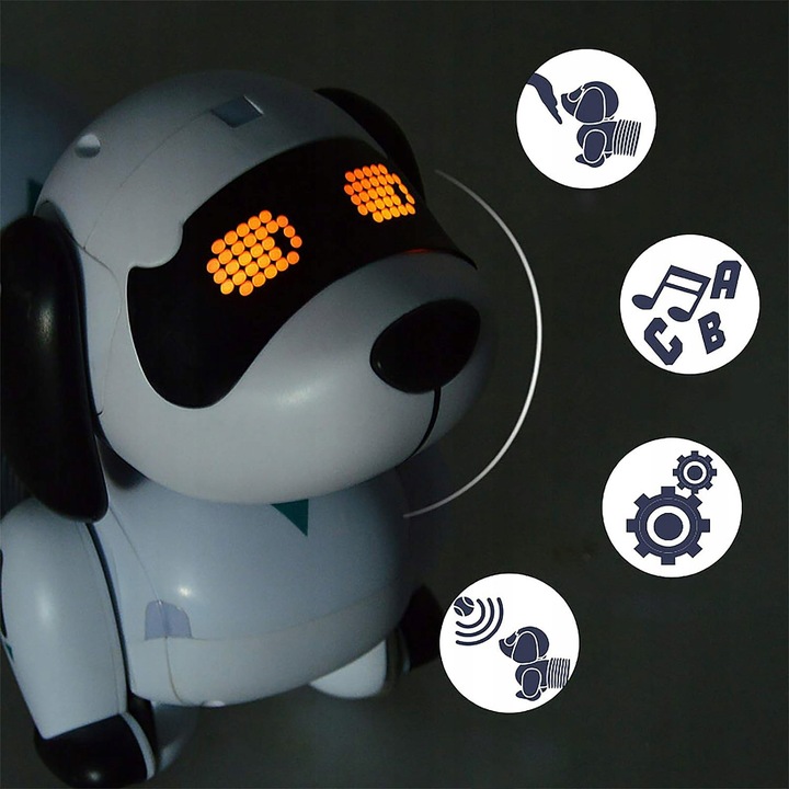 Robot Pies Programowalny interaktywny robo pies zdalnie sterowany robot