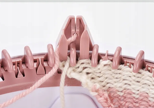 MASZYNA DZIEWIARSKA DO ROBIENIA NA DRUTACH WRZECIONO 48 IGIEŁ ZESTAW MŁYNEK