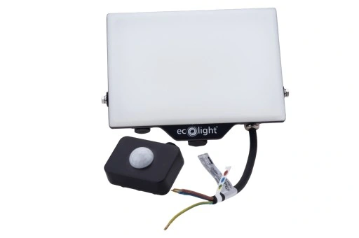 Halogen naświetlacz LED biały neutralny 2700lm 30W IP65 możliwy czujnik pir