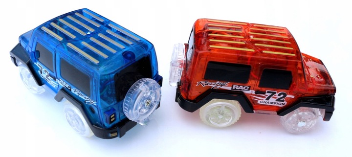 TOR SAMOCHODOWY WYŚCIGOWY ŚWIECĄCY 360 el GLOW TRACKS MAGIC TRACKS AUTO