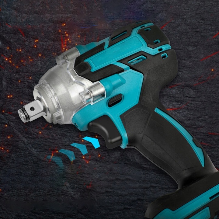 KLUCZ UDAROWY AKUMULATOROWY BEZSZCZOTKOWY DO MAKITA 18V 650NM 1/2'' 5500mAh